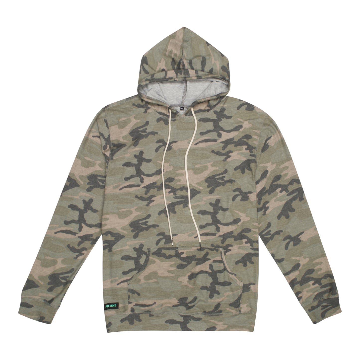 Long Sleeve Hoodie I Camo