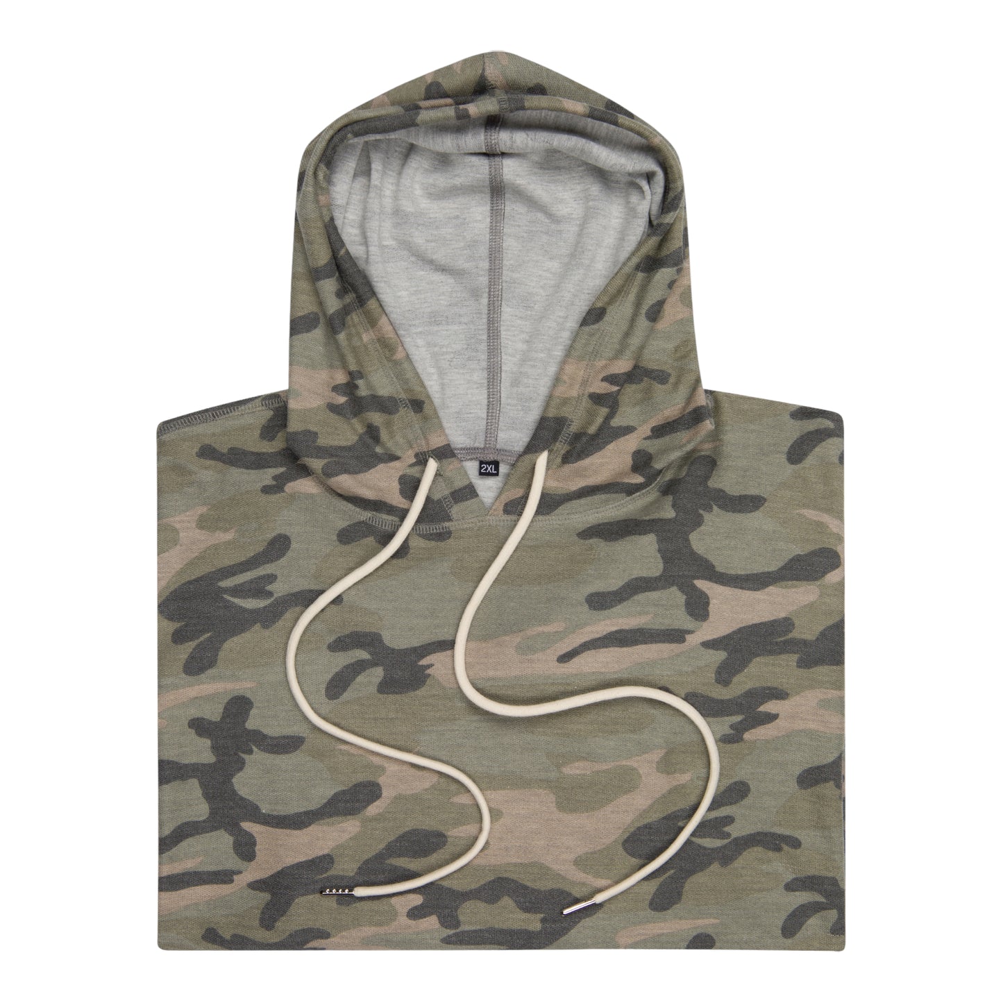 Long Sleeve Hoodie I Camo